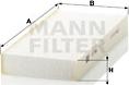 Mann-Filter CU 2642 - Filtrs, Salona telpas gaiss ps1.lv