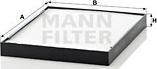 Mann-Filter CU 2634 - Filtrs, Salona telpas gaiss ps1.lv