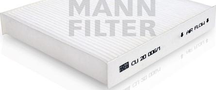 Mann-Filter CU 20 006/1 - Filtrs, Salona telpas gaiss ps1.lv