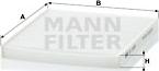 Mann-Filter CU 2026 - Filtrs, Salona telpas gaiss ps1.lv