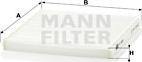 Mann-Filter CU 2027 - Filtrs, Salona telpas gaiss ps1.lv