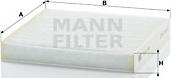 Mann-Filter CU 21 003 - Filtrs, Salona telpas gaiss ps1.lv