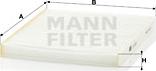 Mann-Filter CU 2129 - Filtrs, Salona telpas gaiss ps1.lv