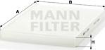 Mann-Filter CU 2882 - Filtrs, Salona telpas gaiss ps1.lv