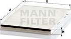 Mann-Filter CU 2839 - Filtrs, Salona telpas gaiss ps1.lv
