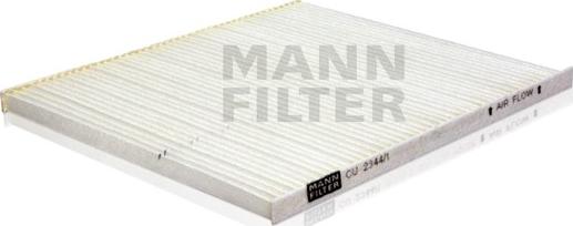 Mann-Filter CU 2344/1 - Filtrs, Salona telpas gaiss ps1.lv