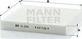 Mann-Filter CU 2345 - Filtrs, Salona telpas gaiss ps1.lv