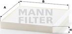 Mann-Filter CU 2356 - Filtrs, Salona telpas gaiss ps1.lv