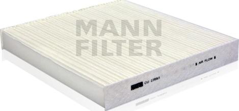 Mann-Filter CU 2358/1 - Filtrs, Salona telpas gaiss ps1.lv