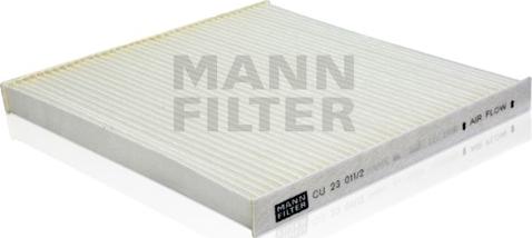 Mann-Filter CU 23 011/2 - Filtrs, Salona telpas gaiss ps1.lv