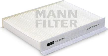 Mann-Filter CU 2335/1 - Filtrs, Salona telpas gaiss ps1.lv