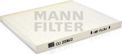 Mann-Filter CU 2336/2 - Filtrs, Salona telpas gaiss ps1.lv