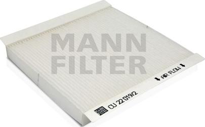 Mann-Filter CU 22 019/2 - Filtrs, Salona telpas gaiss ps1.lv