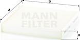 Mann-Filter CU 22 029 - Filtrs, Salona telpas gaiss ps1.lv