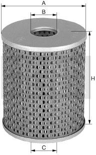 Mann-Filter H 943 - Eļļas filtrs ps1.lv