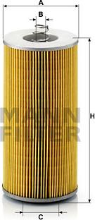Mann-Filter H 12 110/3 - Eļļas filtrs ps1.lv