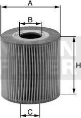 Mann-Filter HU 1077/1 x - Eļļas filtrs ps1.lv