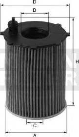 Mann-Filter HU 7016 x - Eļļas filtrs ps1.lv