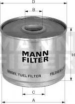 Mann-Filter P 945/2 - Degvielas filtrs ps1.lv