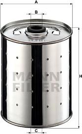 Mann-Filter PF 915 n - Eļļas filtrs ps1.lv