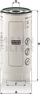 Mann-Filter PL 420/7 x - Degvielas filtrs ps1.lv