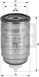 Mann-Filter WK 82 - Degvielas filtrs ps1.lv