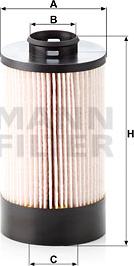 Mann-Filter PU 9002/1 z - Degvielas filtrs ps1.lv