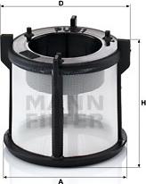 Mann-Filter PU 51 z - Degvielas filtrs ps1.lv