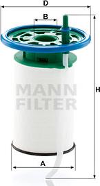 Mann-Filter PU 7015 - Degvielas filtrs ps1.lv