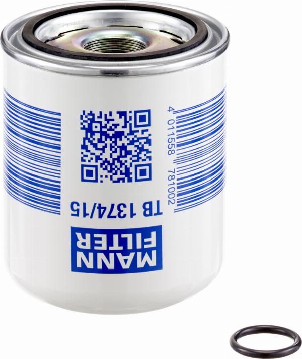 Mann-Filter TB1374/15x - Gaisa sausinātāja patrona, Gaisa kompresors ps1.lv