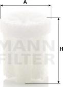 Mann-Filter U1003(10) - Karbamīda filtrs www.ps1.lv