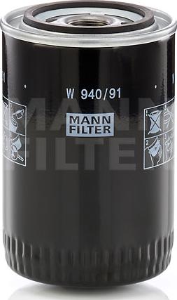 Mann-Filter W 940/9 - Eļļas filtrs ps1.lv