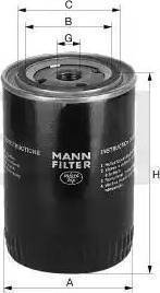 Mann-Filter W 962/26 - Eļļas filtrs ps1.lv