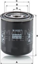 Mann-Filter W 9023/1 - Hidrofiltrs, Automātiskā pārnesumkārba ps1.lv