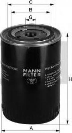 Mann-Filter W 910/3 - Eļļas filtrs ps1.lv