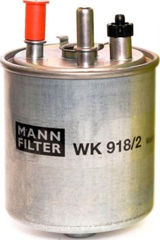 Mann-Filter W 918/2 x - Degvielas filtrs ps1.lv