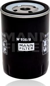 Mann-Filter W 936/8 - Eļļas filtrs ps1.lv