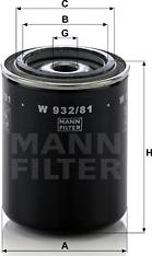 Mann-Filter W 932/81 - Eļļas filtrs ps1.lv