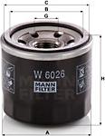 Mann-Filter W 6026 - Eļļas filtrs ps1.lv