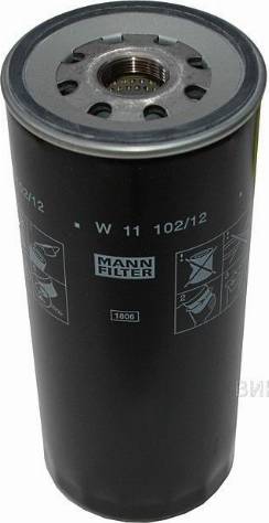 Mann-Filter W 11 102/12 - Eļļas filtrs ps1.lv
