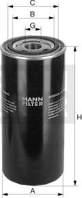 Mann-Filter W 12 250 - Eļļas filtrs ps1.lv