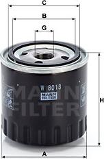 Mann-Filter W 8013 - Eļļas filtrs ps1.lv