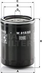 Mann-Filter W 815/82 - Eļļas filtrs ps1.lv