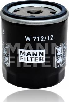 Mann-Filter W 712/12 - Eļļas filtrs ps1.lv