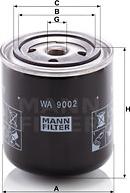 Mann-Filter WA9002 - Dzesēšanas šķidruma filtrs ps1.lv