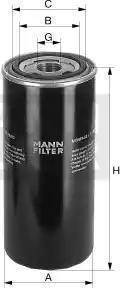 Mann-Filter W 12 205/1 - Eļļas filtrs ps1.lv
