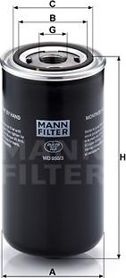 Mann-Filter WD 950/3 - Eļļas filtrs ps1.lv