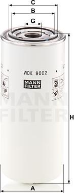 Mann-Filter WDK 9002 - Degvielas filtrs ps1.lv