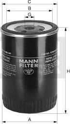 Mann-Filter WK 8003 - Degvielas filtrs ps1.lv
