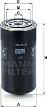 Mann-Filter WK 950/21 - Degvielas filtrs ps1.lv